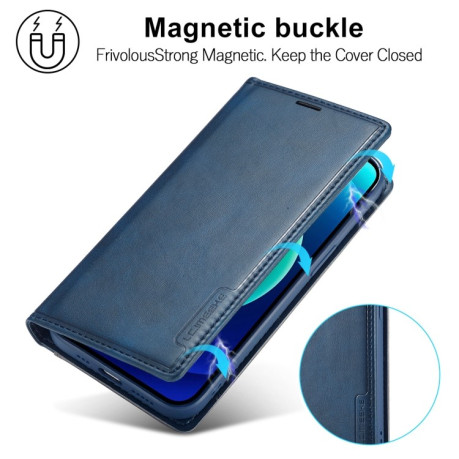 Чохол-книжка LC.IMEEKE LC-001 Series для iPhone 14 Plus - синій