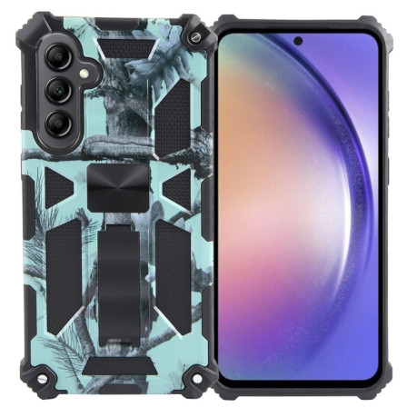 Противоударный чехол Magnetic Armor для Samsung Galaxy A55 5G - зеленый