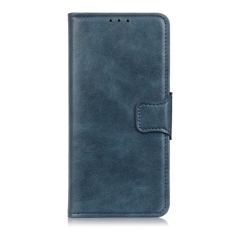 Чехол-книжка Mirren Crazy Horse Texture на Xiaomi Mi Note 10 Lite - синий