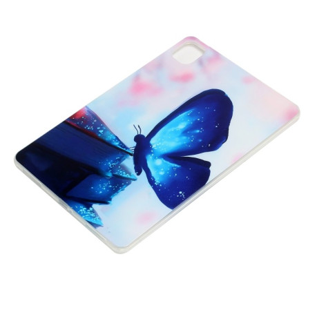 Противоударный чехол Painted Tablet для Xiaomi Pad 5 / Pad 5 Pro - Blue Butterfly