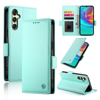 Чохол-книжка Side Buckle Magnetic Frosted Leather для Samsung Galaxy A16 5G - зелений