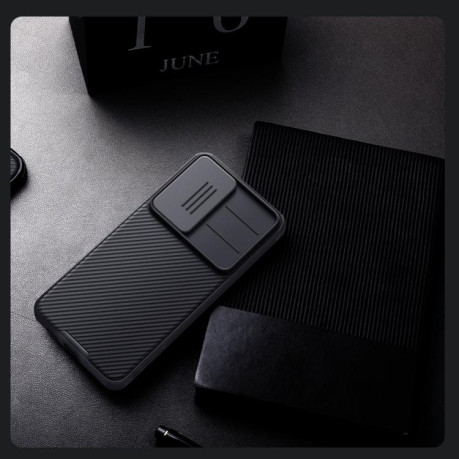 Ударозахисний чохол NILLKIN CamShield Pro для Samsung Galaxy S25+ 5G - чорний