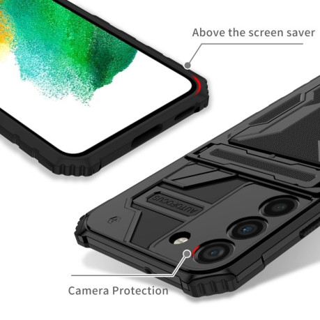 Протиударний чохол Armor Card для Samsung Galaxy S22 5G - чорний
