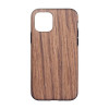 Чехол-накладка Wood Texture на iPhone 12/12 Pro - красное сандаловое дерево