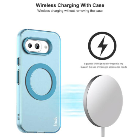 Протиударний чохол IMAK Candy Series Shockproof MagSafe для Google Pixel 9a - червоний