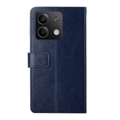 Чохол-книжка Y-shaped Pattern для Xiaomi Redmi Note 14S/ 13 Pro 4G / POCO M6 Pro 4G   - синій