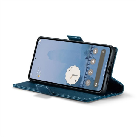 Чохол-книжка CaseMe 023 Butterfly Buckle Litchi Texture RFID Anti-theft Leather для Google Pixel 9 Pro XL - синій