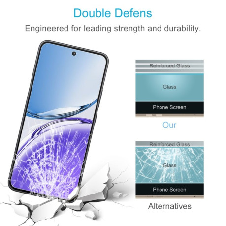 Защитное стекло 0.26mm 9H 2.5D на OPPO Reno12 F/12FS / A3 Energy / F27