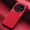 Противоударный чехол Tilt Strip Grain на Realme 13 Pro Global - красный