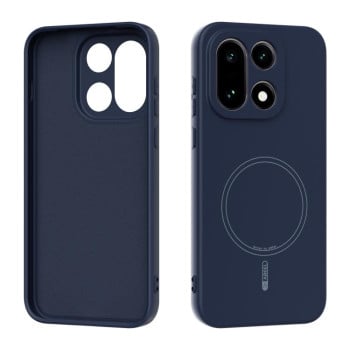 Силиконовый чехол ABEEL с MagSafe и мягким покрытием на OnePlus 15 ABEEL Skin-friendly Feel Magsafe Liquid Silicone — синий