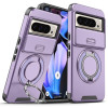 Протиударний чохол Sliding Camshield Ring Holder для Google Pixel 10 Pro XL - фіолетовий