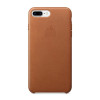 Шкіряний Чохол Leather Case Saddle Brown на iPhone 7 Plus/8 Plus