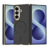 Магнітний чохол Yao Shield Dual-Hingle Magnetic з подвійним шарніром на Samsung Galaxy Fold8 Ultra 5G — чорний