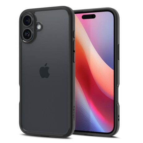 Оригінальний чохол Spigen Ultra Hybrid для iPhone 16 - Matte Black