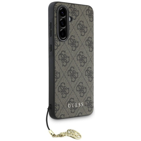 Оригінальний чохол Guess Charms Collection Samsung Galaxy A56 - Brown