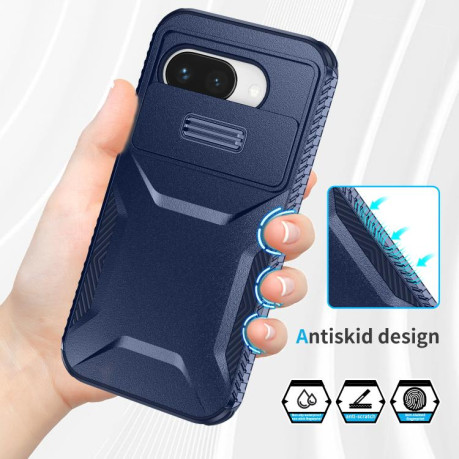 Протиударний чохол Sliding Camshield для Google Pixel 9a - синій