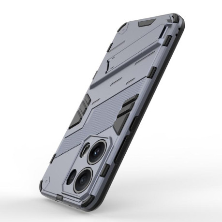 Протиударний чохол Punk Armor для OPPO Reno13 Pro 5G Global - сірий