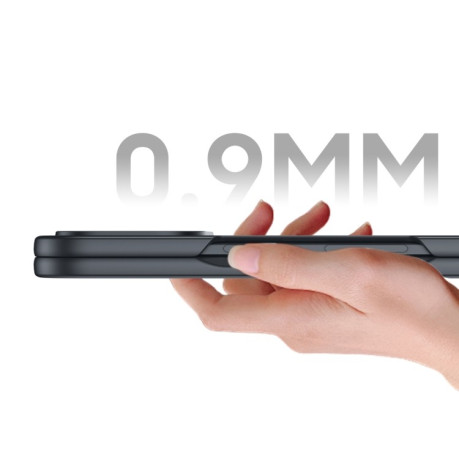 Протиударний чохол Carbon Fiber Texture Printing для Google Pixel 9 Pro Fold - чорно-синій