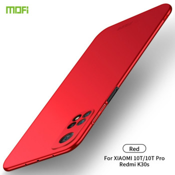 Ультратонкий чехол MOFI Frosted на Xiaomi Mi 10T / 10T Pro - красный