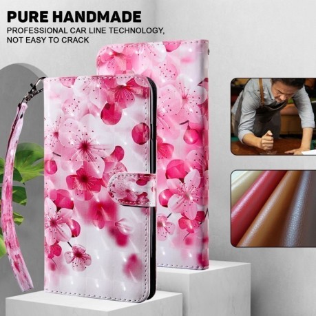 Чехол-книжка 3D Painting для Samsung Galaxy A16 5G - Flower