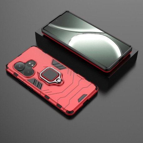 Протиударний чохол HMC 360 Degree Rotating Holder на Realme GT Neo6 SE - червоний