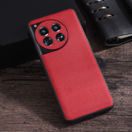 Чохол протиударний Nylon Cloth Texture +TPU для OnePlus 12 - червоний