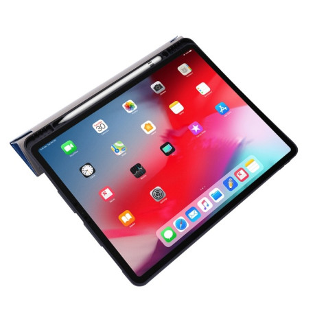 Чехол-книжка Silk Texture Horizontal Deformation Flip на iPad Pro 11 (2020)/  Air 10.9 2020/Pro 11 2018- синий