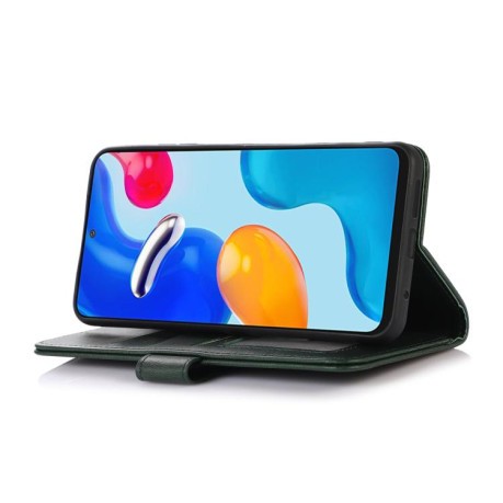 Чехол-книжка Cow Texture для Xiaomi Poco F7 Pro / F7 Ultra Global - зеленый