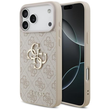 Оригинальный чехол Guess 4G Big Logo на iPhone 17 Pro Max - Pink
