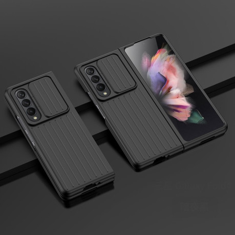 Протиударний чохол Luggage для Samsung Galaxy Fold4 5G - чорний
