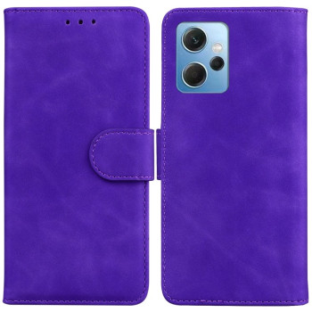 Чохол-книжка Skin Feel Pure Color для Xiaomi Redmi Note 12 4G - фіолетовий