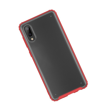 Ударозащитный чехол Four-corner на Samsung Galaxy A02 / M02 - красный
