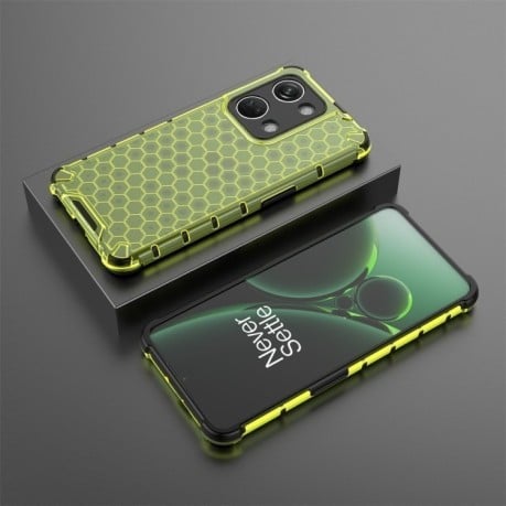 Противоударный чехол Honeycomb на OnePlus Nord 3 - зеленый