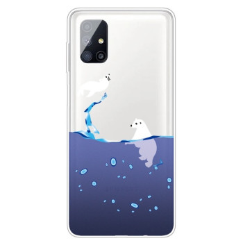 Ударозащитный чехол Painted Transparent на Samsung Galaxy M51 - Seal