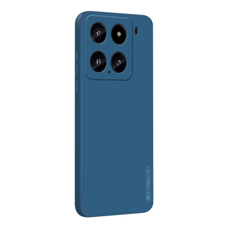 Противоударный чехол PINWUYO Sense Series для Xiaomi 15 - синий