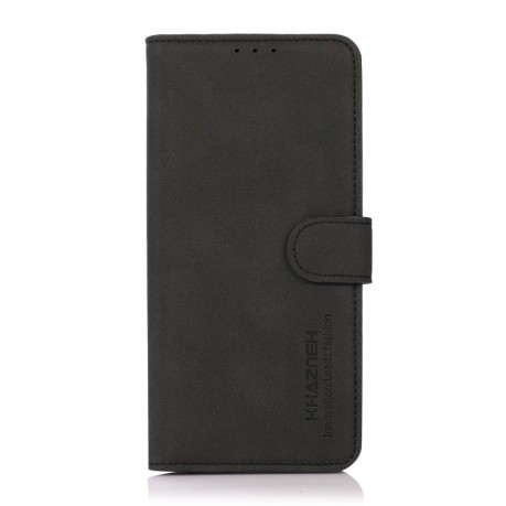 Чехол-книжка KHAZNEH Matte Texture для Realme 9 Pro/OnePlus Nord CE 2 Lite 5G - черный
