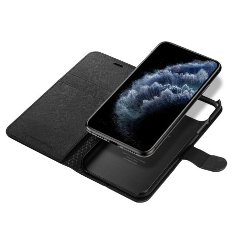 Оригінальний чохол-книга Spigen Wallet S для iPhone 11 Pro Black