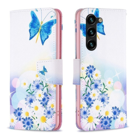 Чехол-книжка Colored Drawing Pattern для Samsung Galaxy S25+ 5G - Love