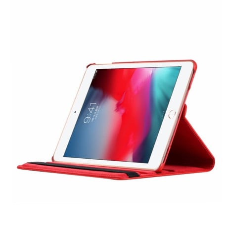 Кожаный Чехол 360 Degree Litchi Texture на iPad Mini 5 (2019)/ Mini 4 -золотой