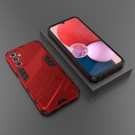 Противоударный чехол Punk Armor для Samsung Galaxy A14 5G - красный
