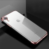 Ультратонкий силіконовий чохол CAFELE Electroplating Soft на iPhone XR-рожеве золото