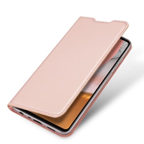 Чехол-книжка DUX DUCIS Skin Pro Series на Samsung Galaxy A72 - розовое золото
