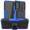 Противоударный чехол Tire Texture на Redmi 9T/Poco M3 - синий
