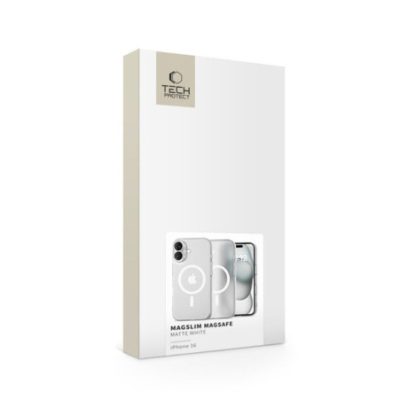 Чохол Tech-Protect MagSlim MagSafe для iPhone 16 - White