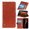 Чехол-книжка Copper Buckle Retro Crazy на Samsung Galaxy A01 Core / M01 Core - коричневый