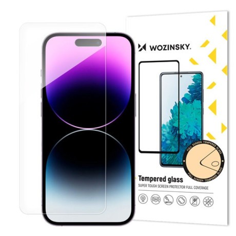 Захисне скло Wozinsky Tempered Glass для iPhone 15 Pro-прозоре