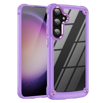 Противоударный чехол Lens Protection на Samsung Galaxy A57 5G — фиолетовый