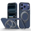 Чехол Sulada Kevlar Grid с поворотным магнитным держателем на iPhone 18 Pro Max — синий
