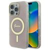 Оригінальний чохол Guess IML 4G MagSafe для iPhone 16 Pro Max - Pink