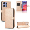 Чохол-книжка Honeycomb Dot для Motorola Edge 50 Pro - золотий